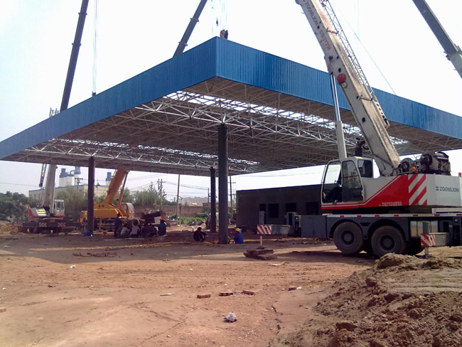 南安加气站网架工程